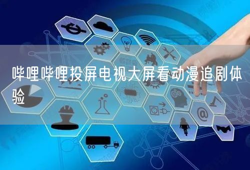 哔哩哔哩投屏电视大屏看动漫追剧体验