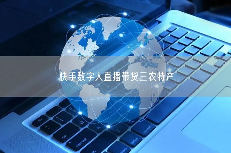 快手数字人直播带货三农特产