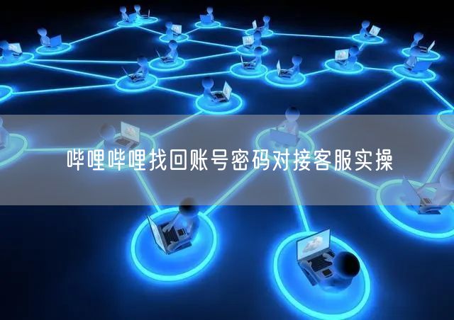 哔哩哔哩找回账号密码对接客服实操