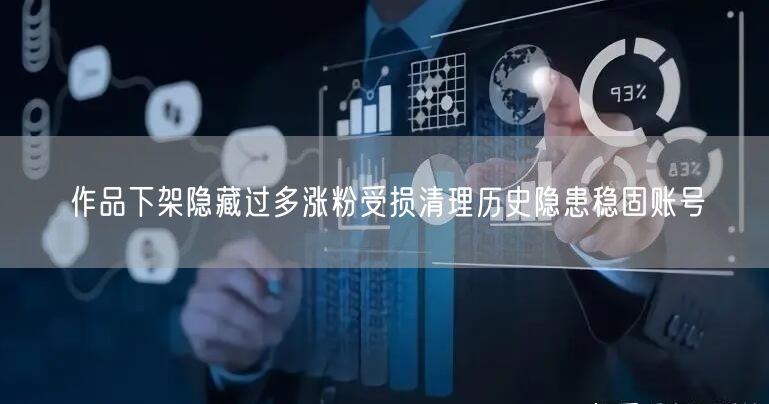 作品下架隐藏过多涨粉受损清理历史隐患稳固账号