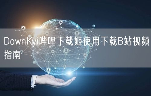 DownKyi哔哩下载姬使用下载B站视频指南