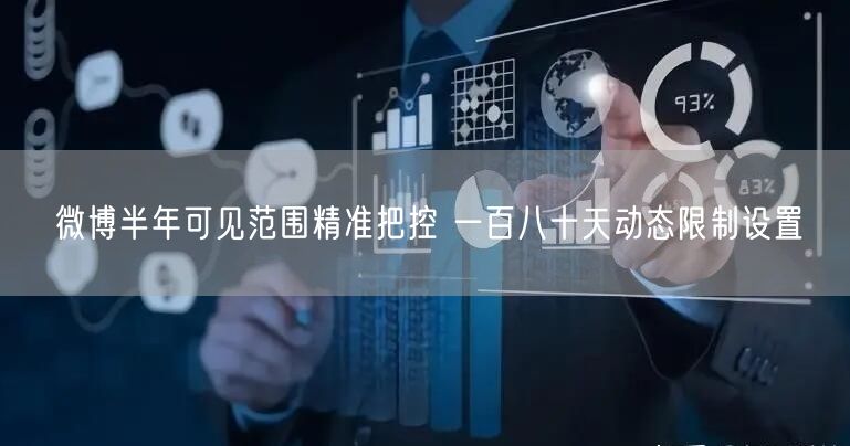 微博半年可见范围精准把控 一百八十天动态限制设置